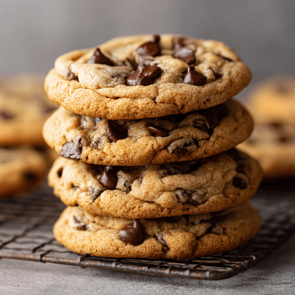 Ultra Thick Bakery Style Chocolate Chip Cookies Delight!