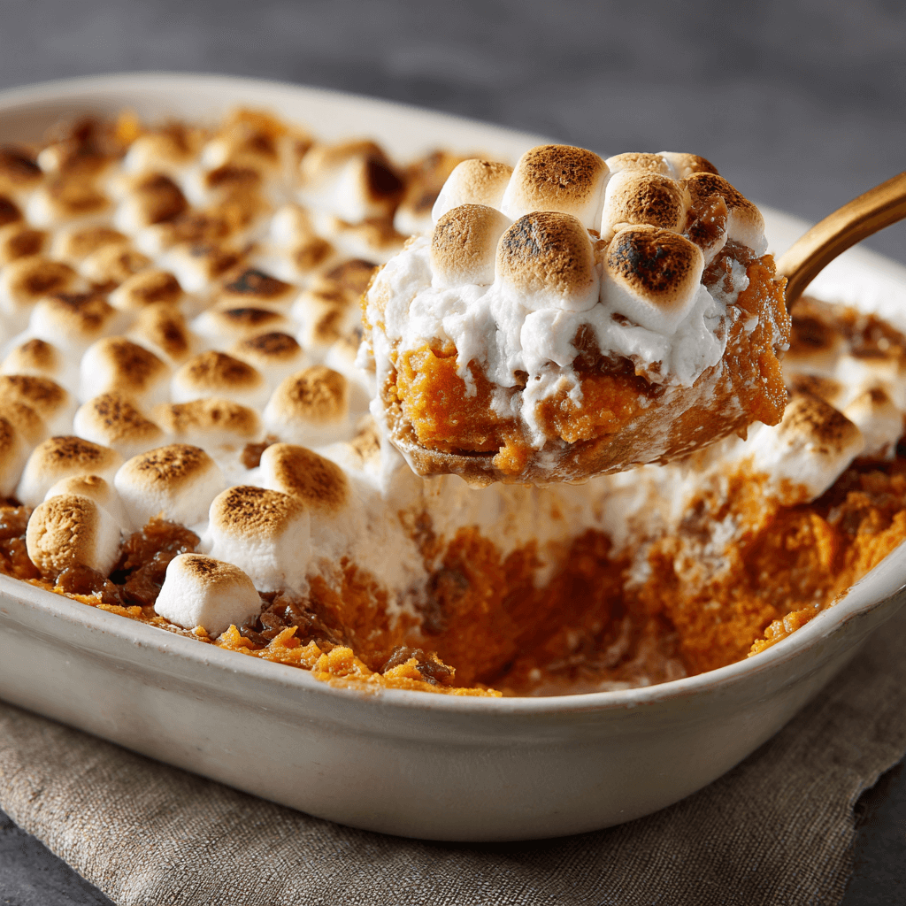 Sweet Potato Casserole with Marshmallows: A Must-Try Delight!