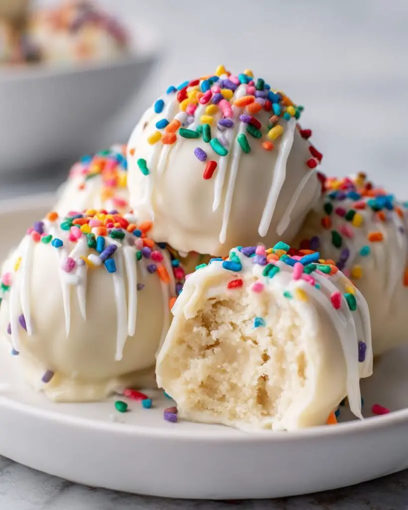 Holiday Oreo Truffle Snowballs Recipe