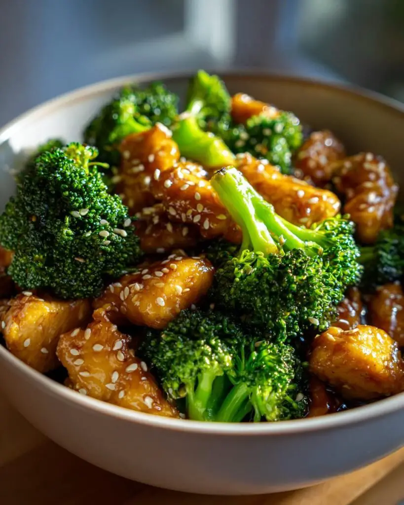 Honey Sesame Chicken Broccoli