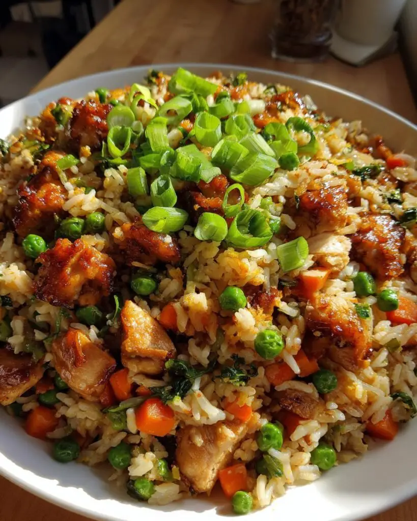 Orange Chicken Fried Rice
