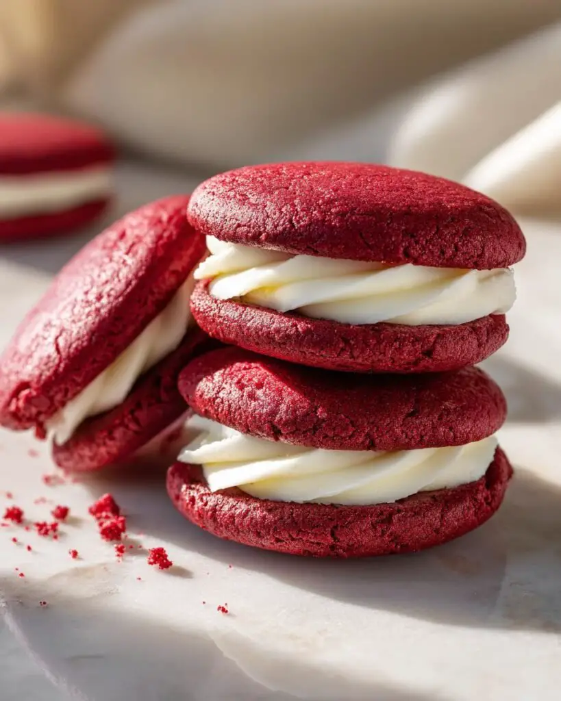 Red Velvet Sandwich Treats