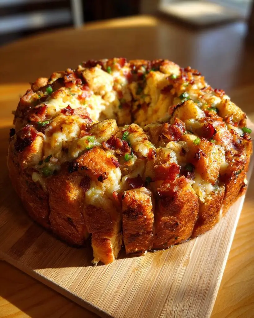 Savory Monkey Bread with Canned Biscuits