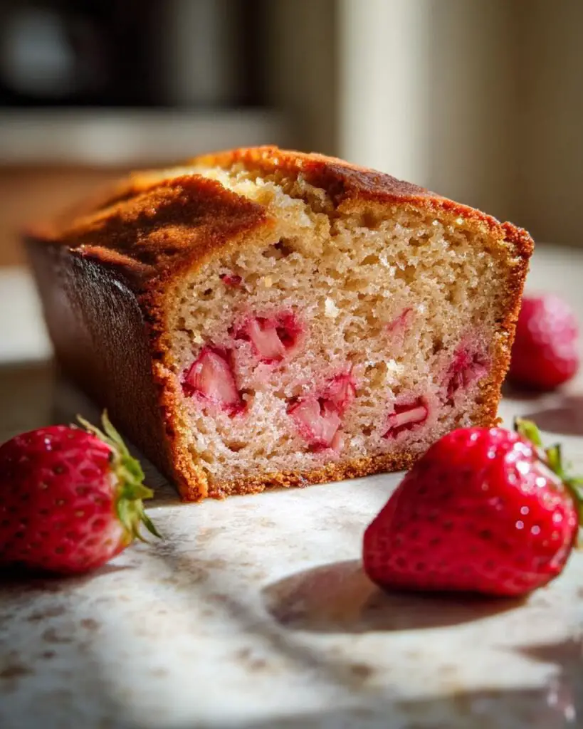 Sweet Strawberry Pound Cake