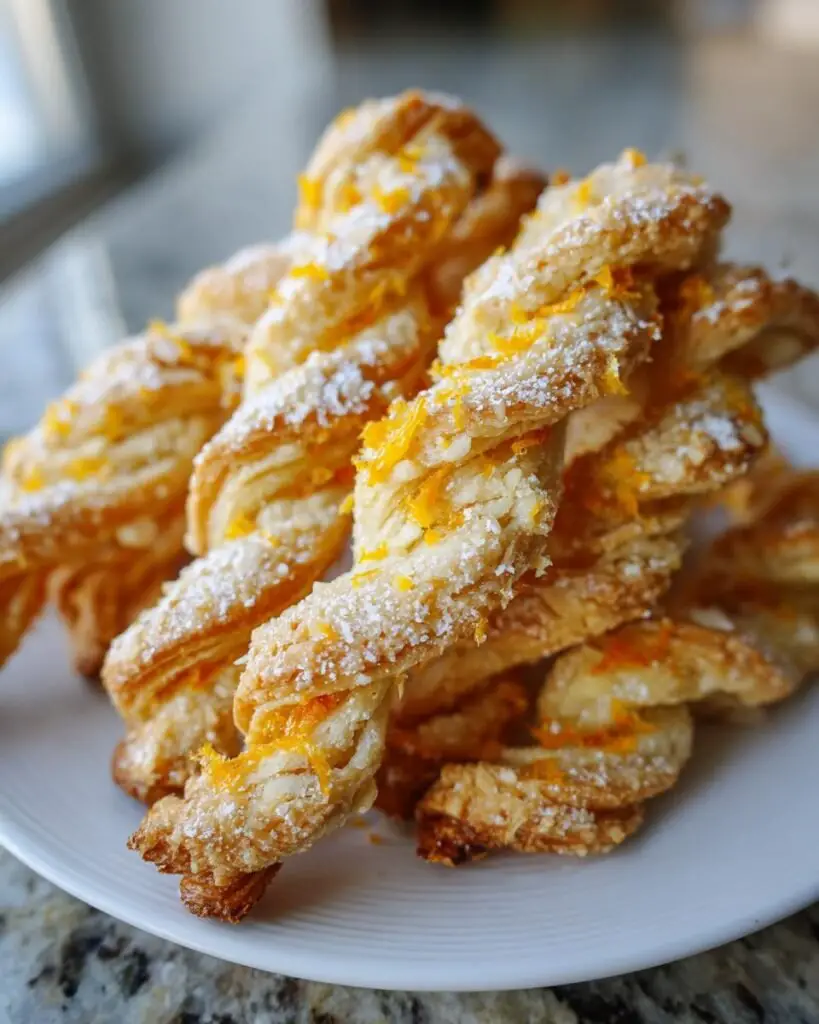 Twisted Holiday Cookies with Almond & Citrus