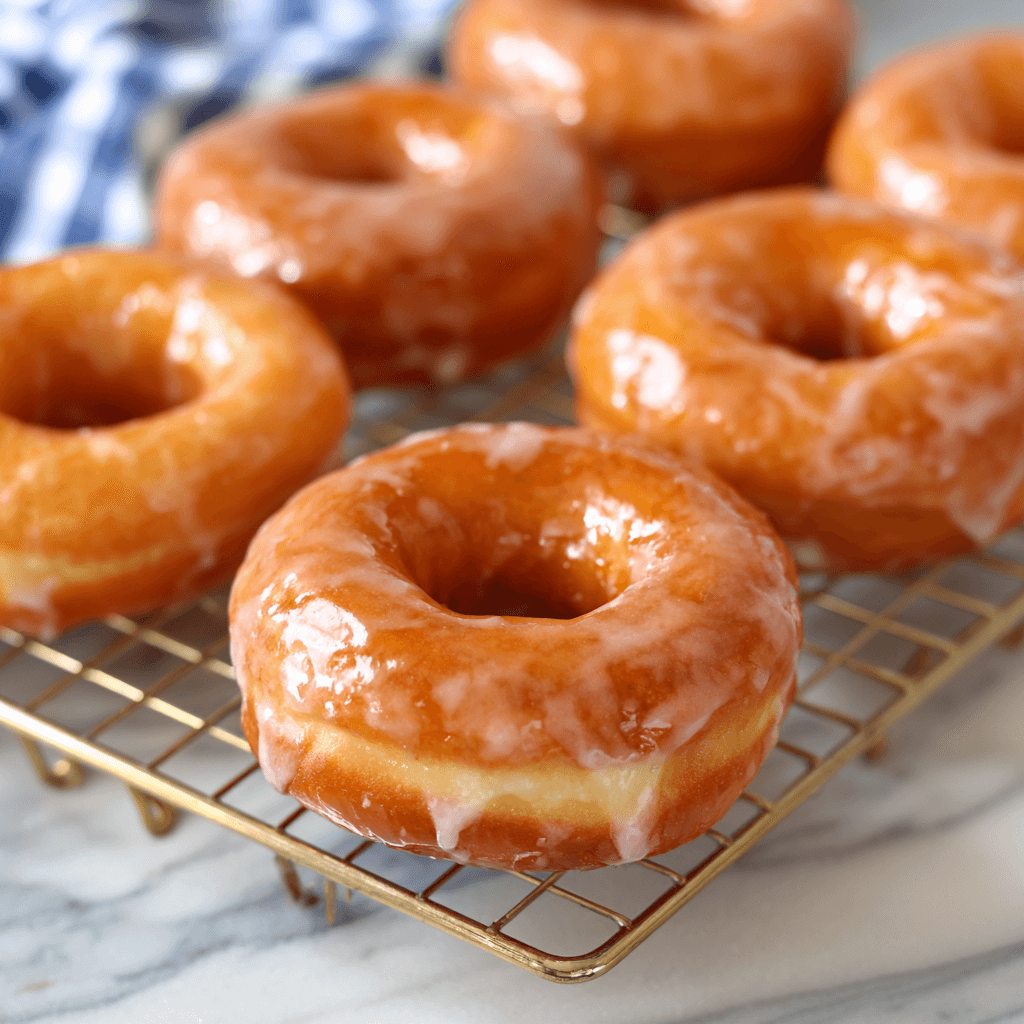 Classic Dozen Glazed Doughnuts: Taste the Delight Today!