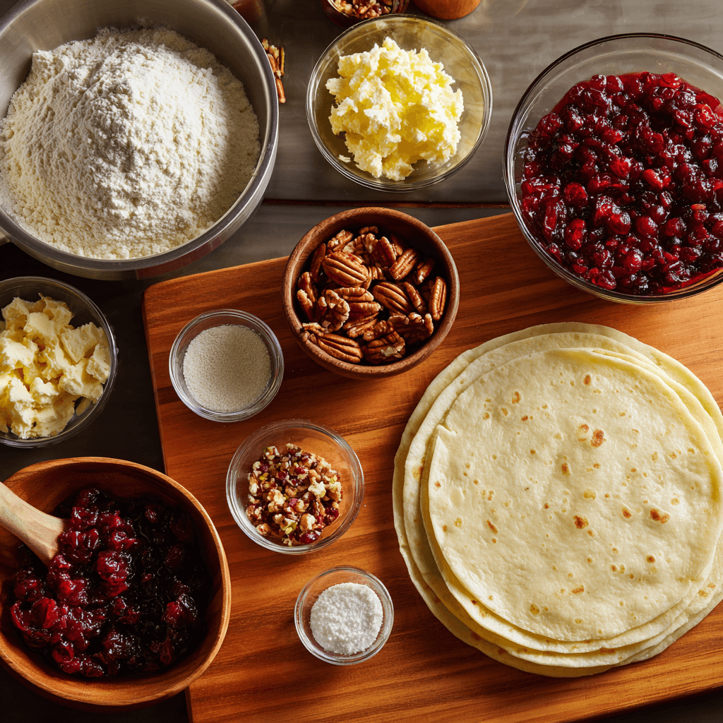 Festive holiday Cranberry Roll Ups: A Treat to Savor!