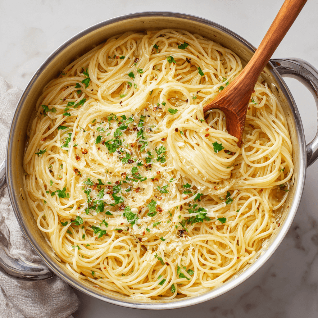 One Pot Creamy Garlic Pasta: Quick & Delicious Recipe!