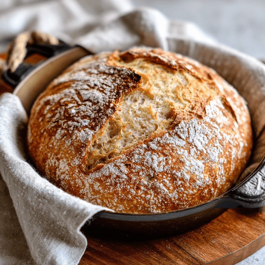 No Knead Dutch Oven Bread Recipe for Effortless Baking!