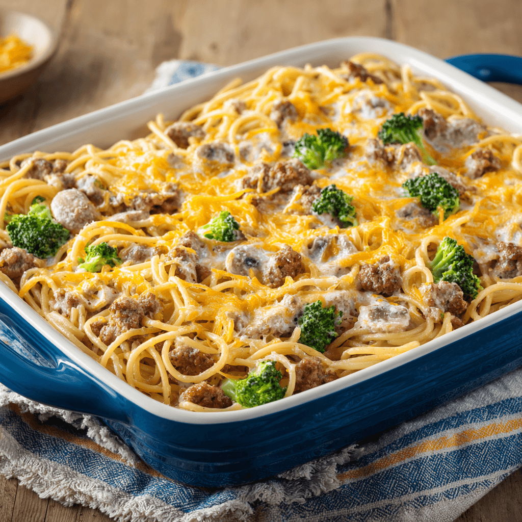 Creamy Southern Spaghetti Bake: A Family Favorite Recipe!