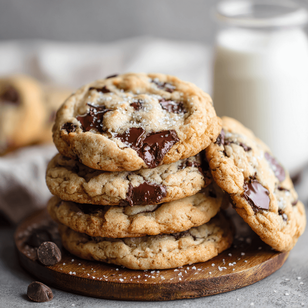 Ultra Thick Bakery Style Chocolate Chip Cookies Revealed!