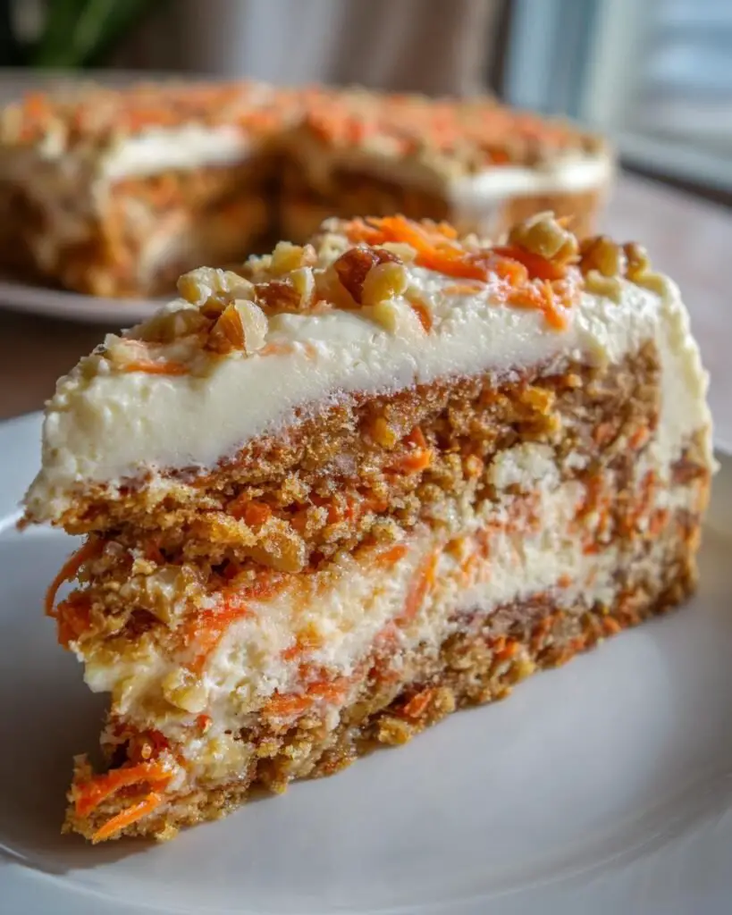 Carrot Cake Cheesecake (with Cake Mix)