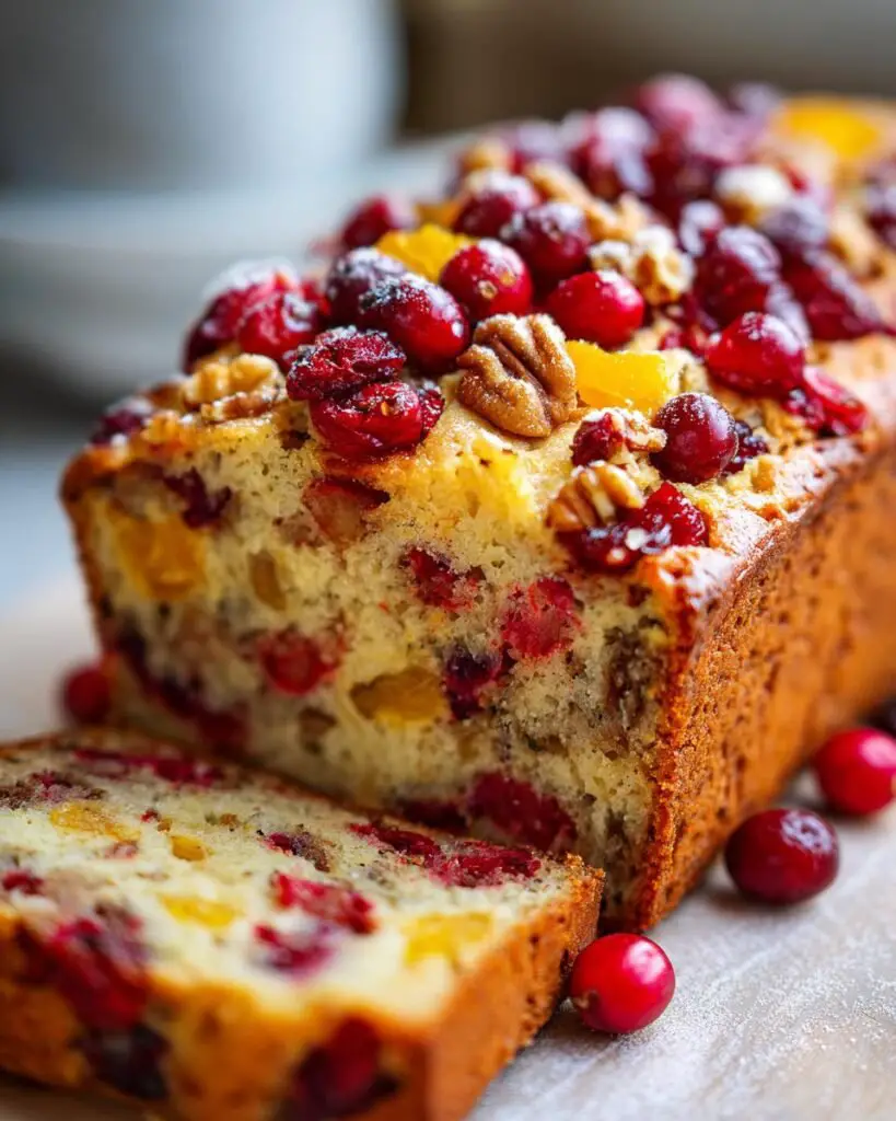 Cranberry Orange Walnut Bread