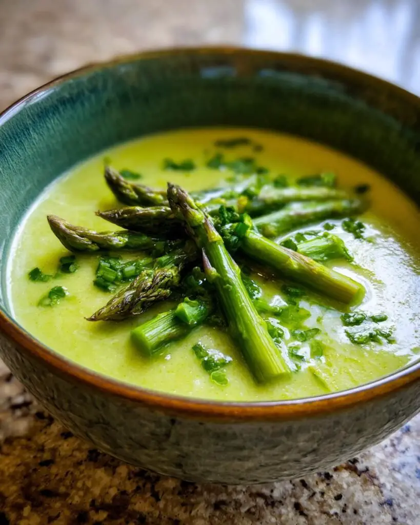 Creamy Asparagus Potato Soup