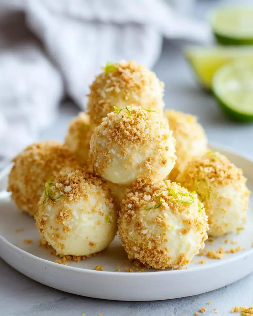Creamy Key Lime Truffles | Zesty No-Bake Dessert Bites