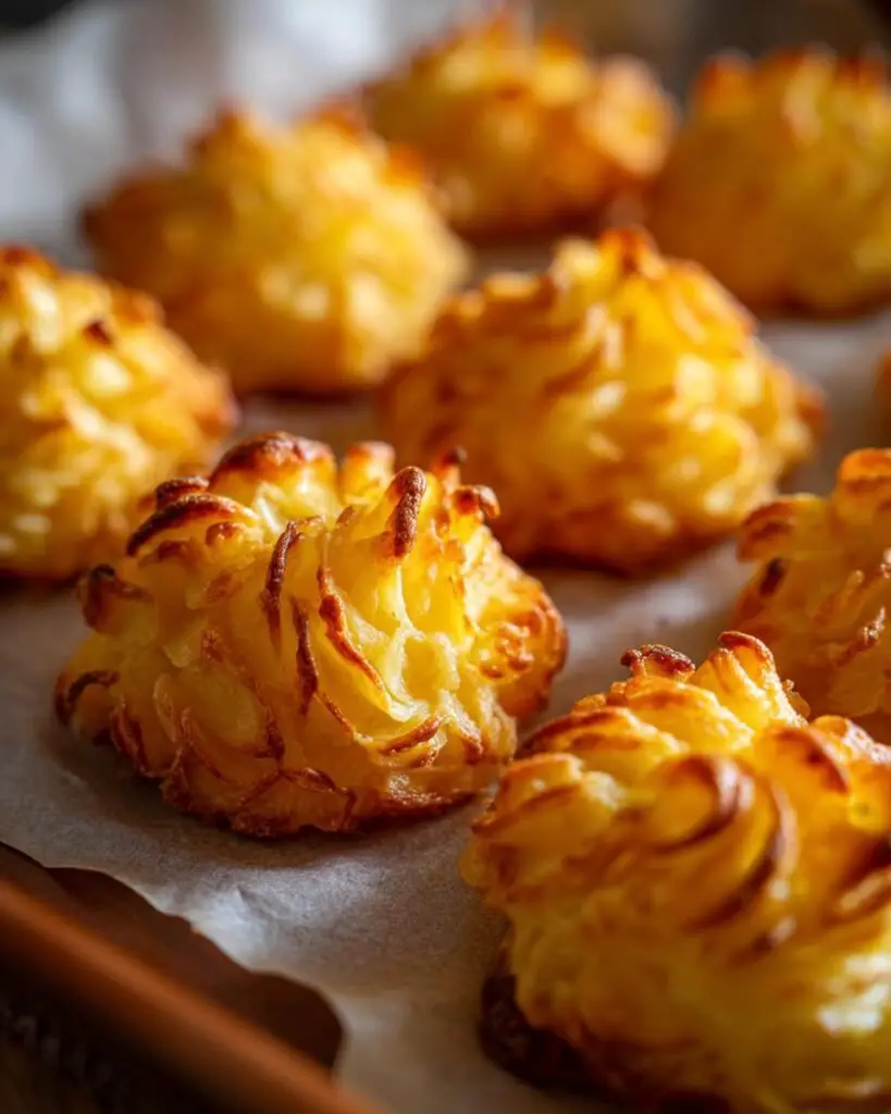 Duchess Potatoes Recipe (Fancy Mashed Potatoes!) - Evolving Table