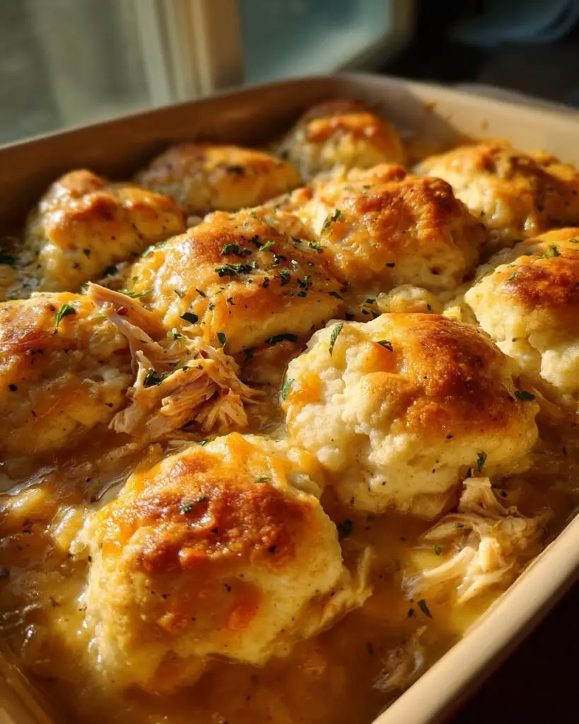Easy Bisquick Chicken and Dumplings