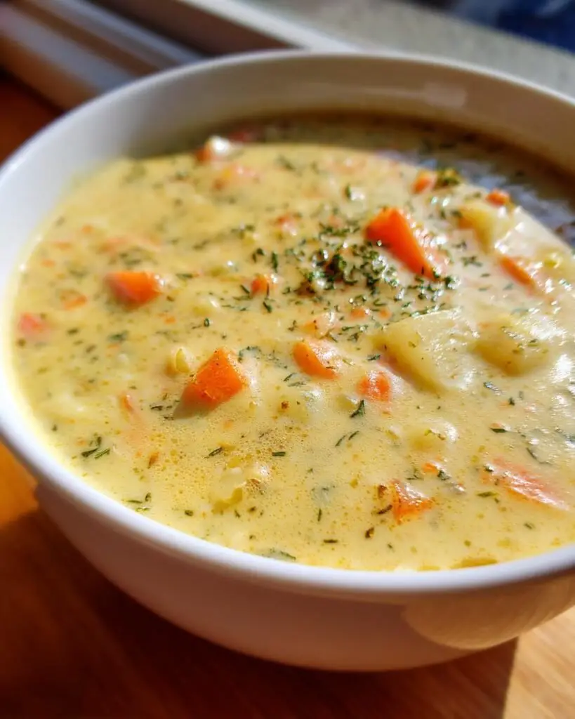 Easy Creamy Vegetable Soup