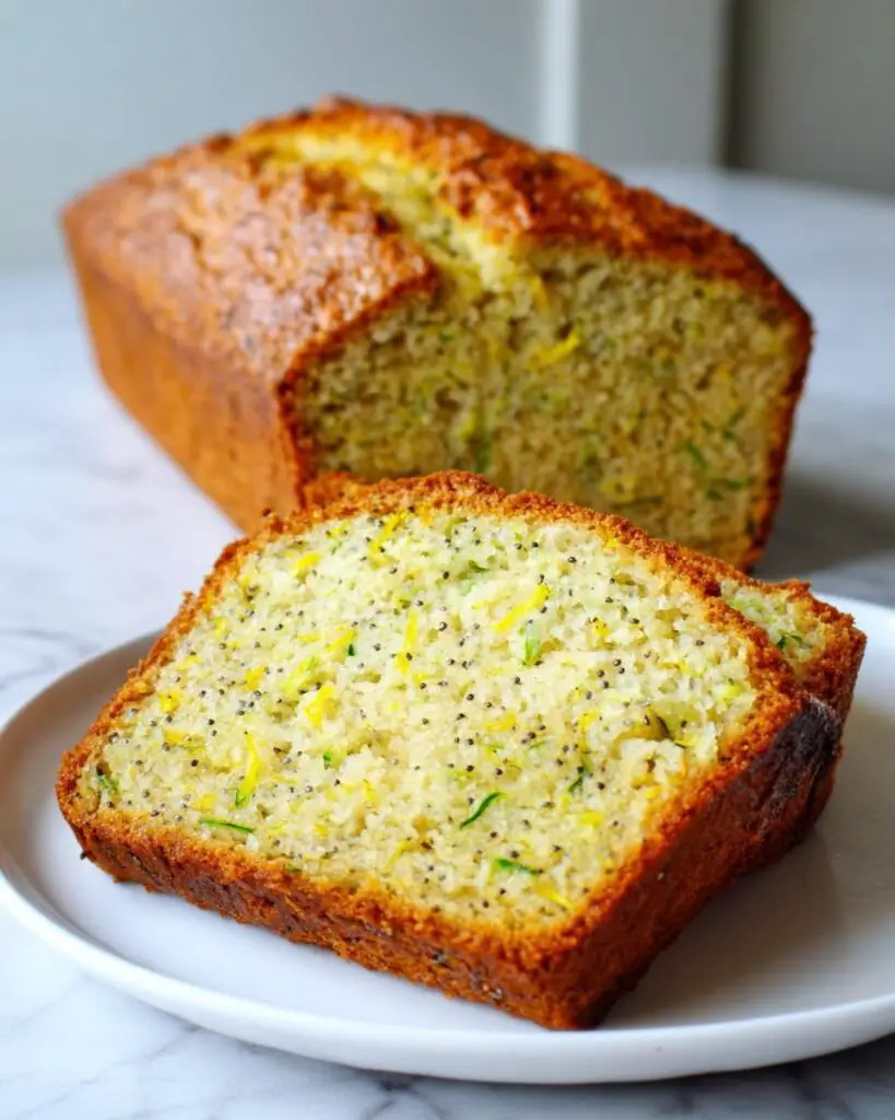 Lemon Poppy Seed Zucchini Bread