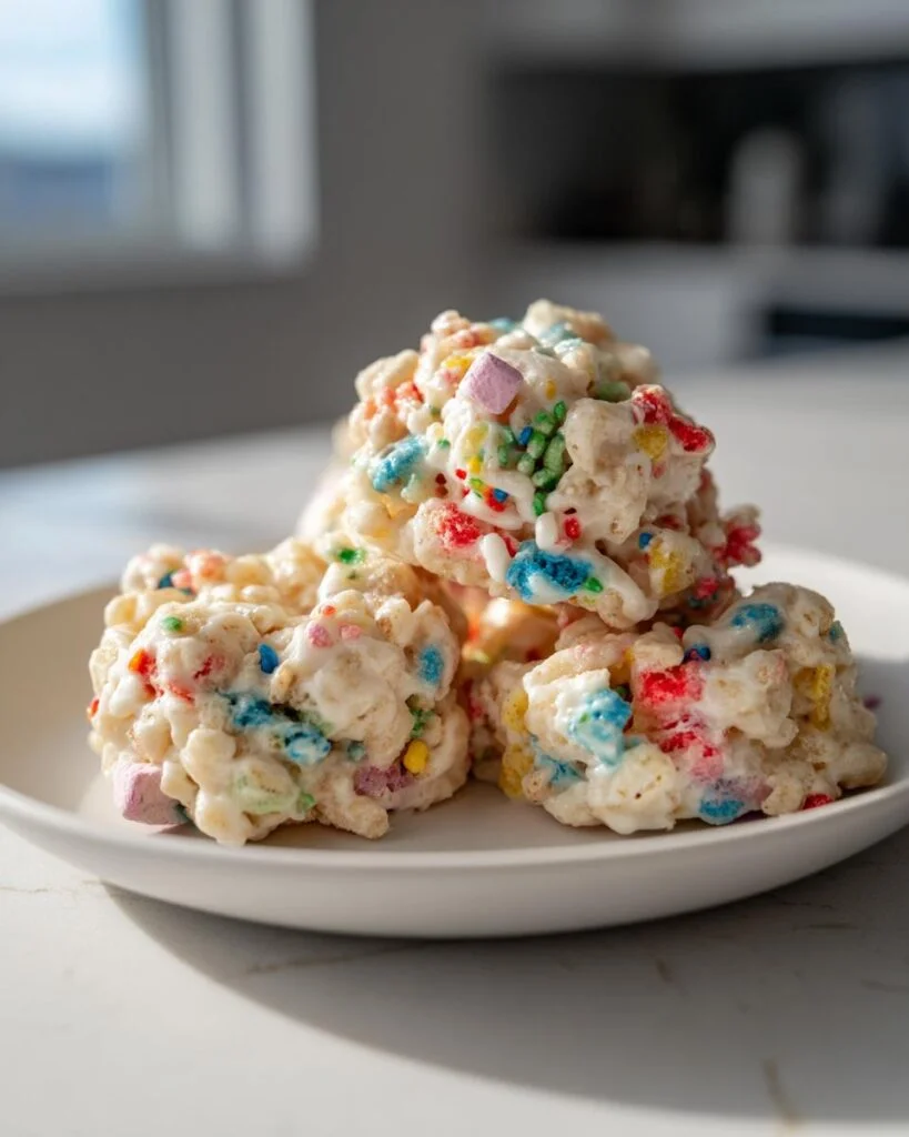 No-Bake Holiday Crunch Cookies