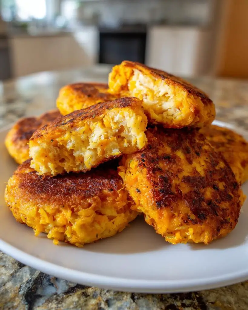 Pumpkin Garlic Potato Cakes