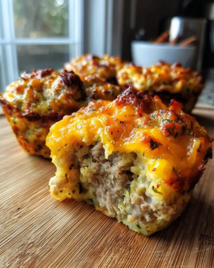 Turkey Meatloaf Muffins
