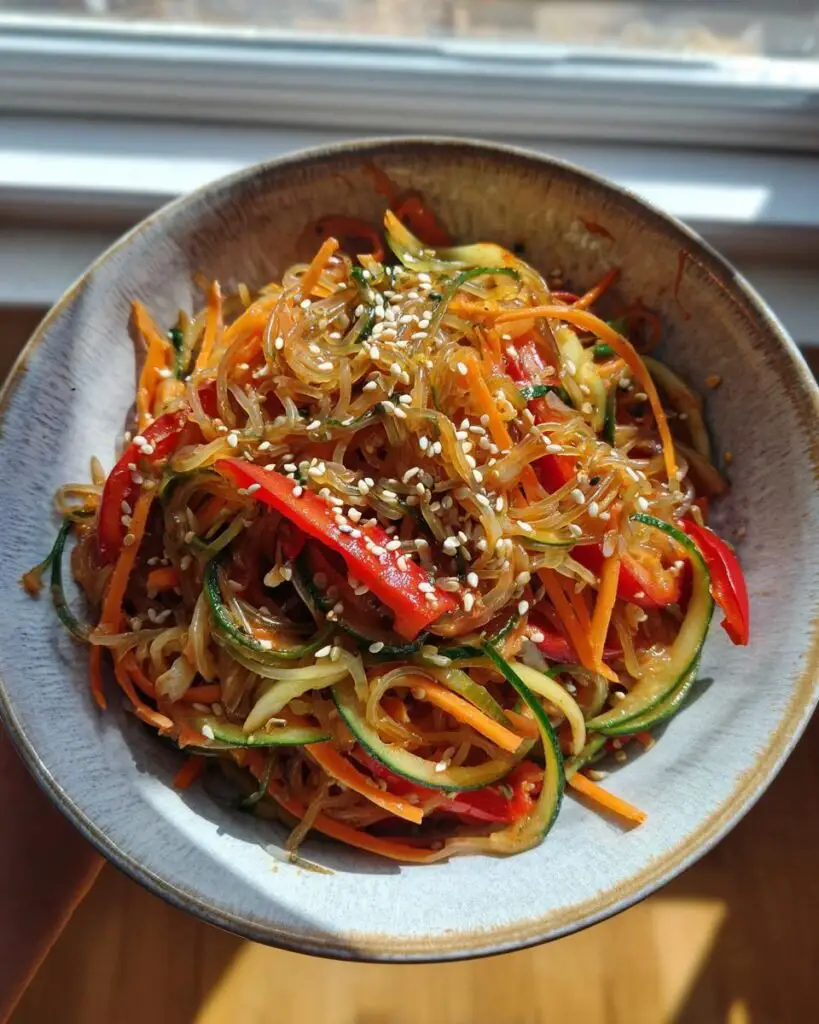 Zesty Kelp Noodle Sesame Salad: Your New Favorite Healthy Lunch!