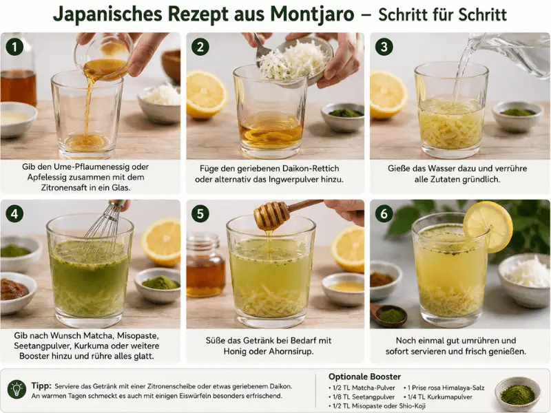 Japanisches Rezept aus Montjaro Schritt für Schritt zubereiten