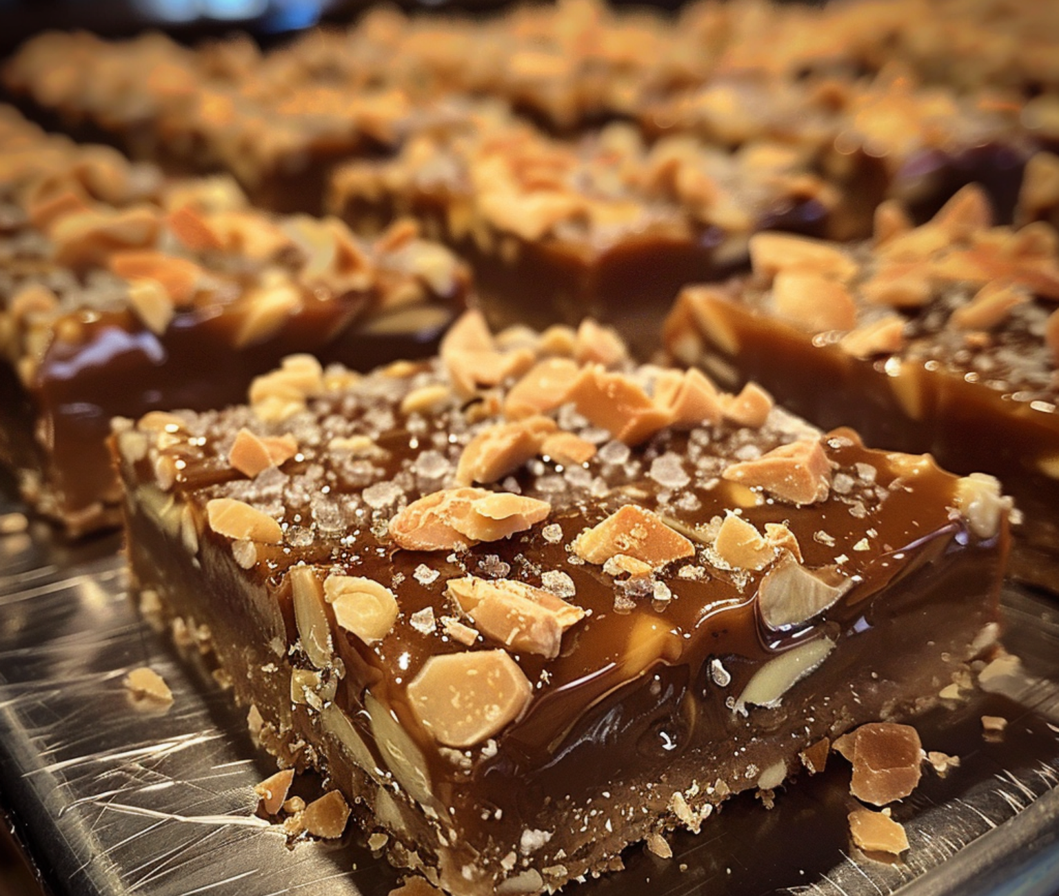 Salted Caramel Crack Bars - Sweet and Salty Delight