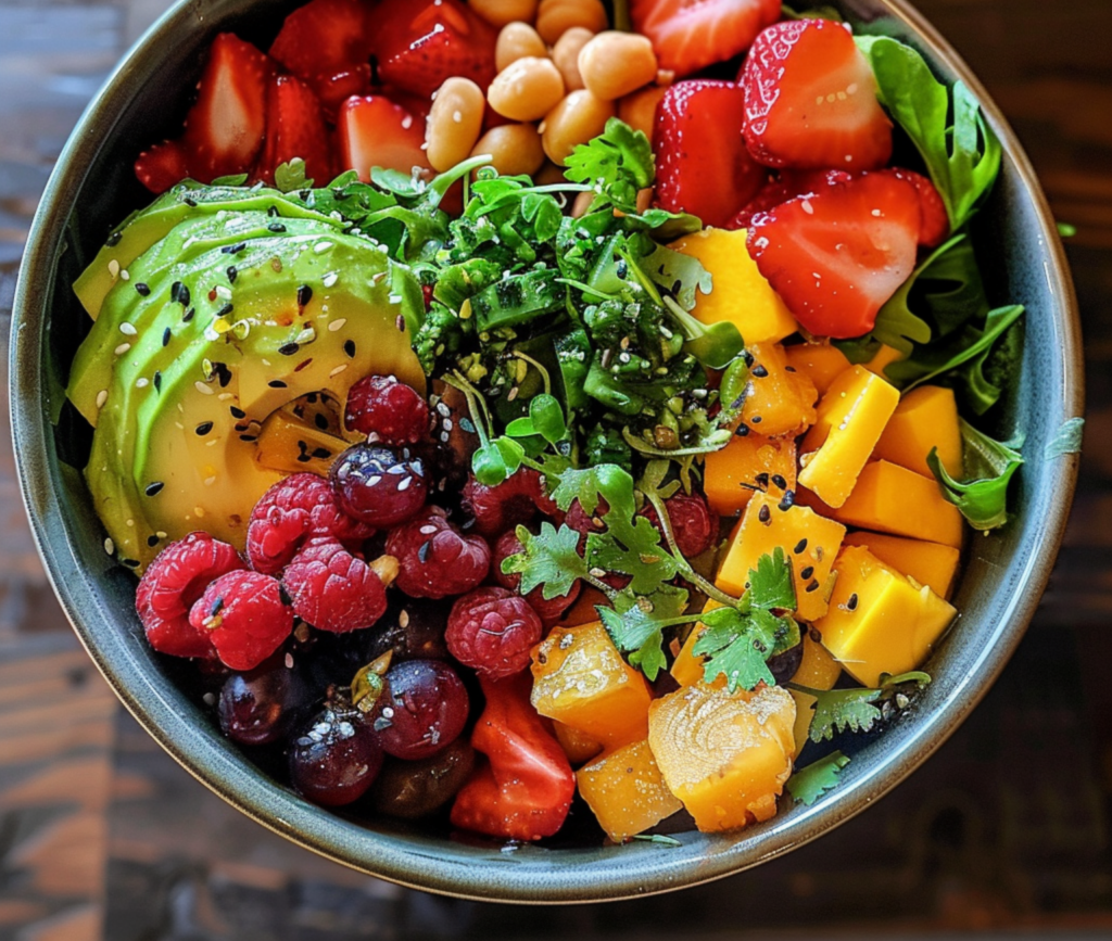 Vibrant Fresh & Flavorful Salad Bowl