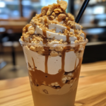 Delicious Peanut Butter Frappuccino Sundae