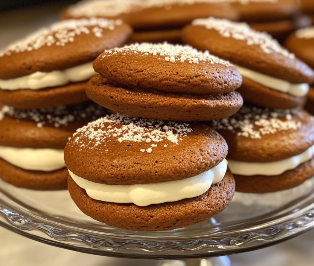 Freshly Baked Pumpkin Whoopie Pies