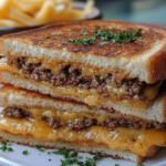 Ultimate Patty Melt with Secret Sauce on Crispy Rye Bread