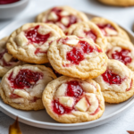 Freshly Baked Irresistible Strawberry Cheesecake Cookies