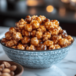 Peanut Butter Caramel Bites – Sweet & Salty Popcorn Treat