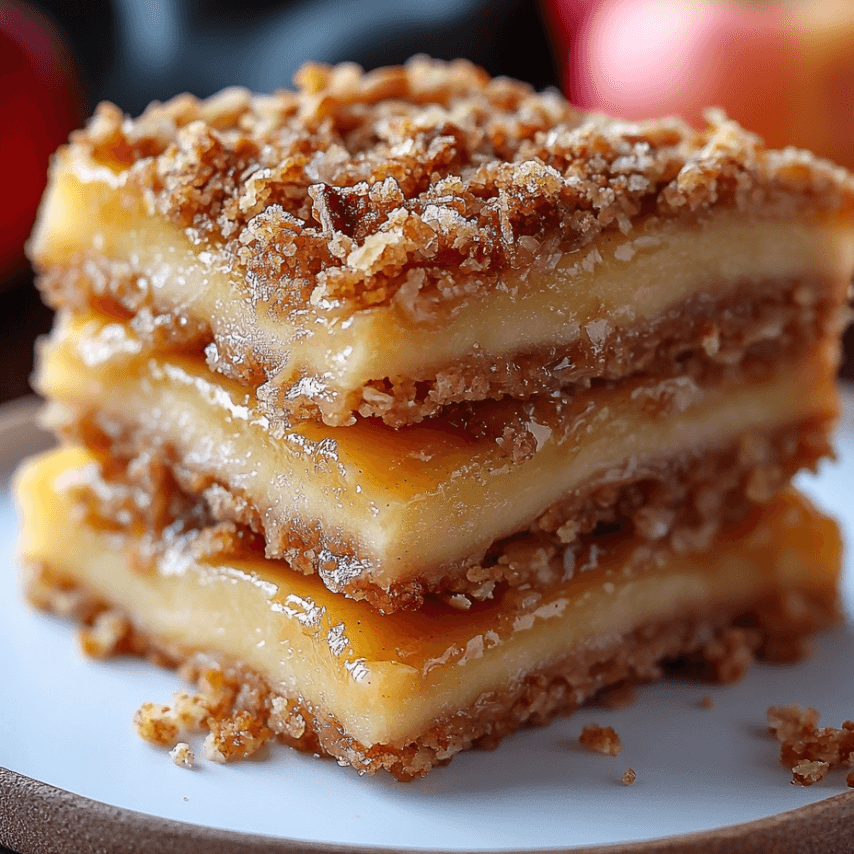 Apple Crumble Pretzel Bars – Sweet and Salty Fall Treat