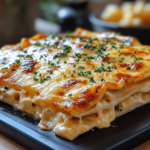 Buffalo Chicken Alfredo Lasagna Recipe - Cheesy & Spicy Delight