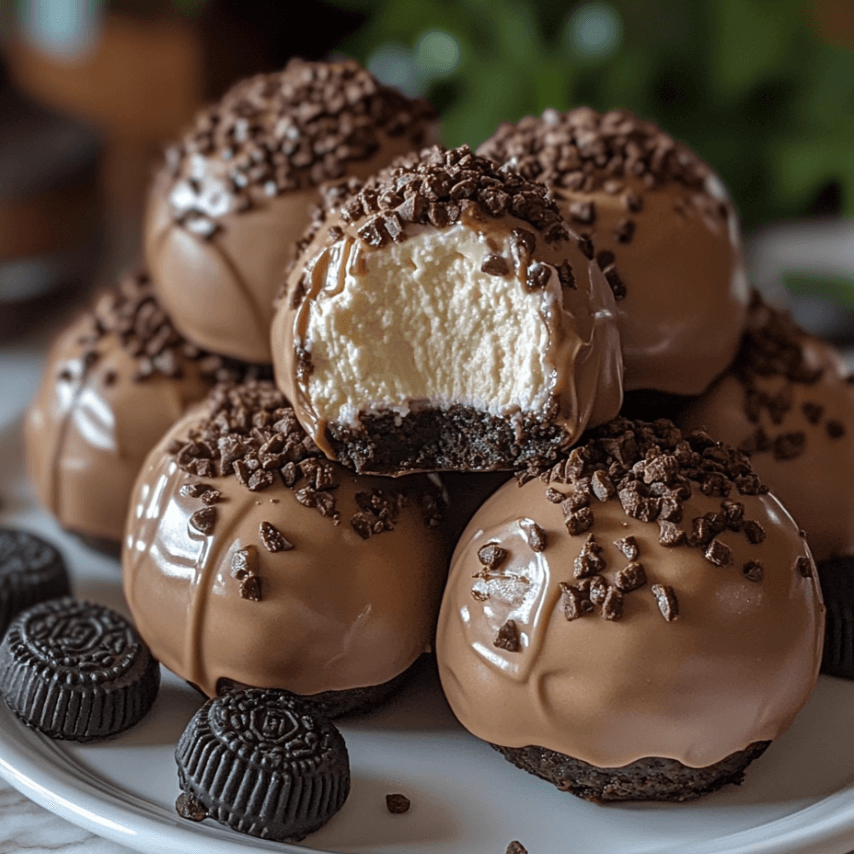 Cookies and Cream Cheesecake Bombs Recipe