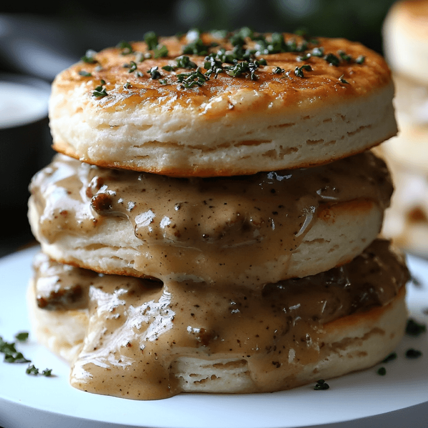 Southern Sausage Gravy and Biscuits Recipe