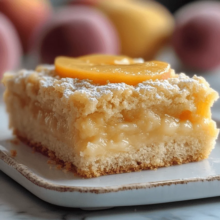 Freshly Baked Peach Cobbler Loaf