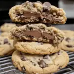 Reese’s Stuffed Chocolate Chip Cookies Freshly Baked