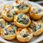 Spinach Dip Bites Appetizer Platter