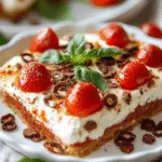 Classic No-Bake Italian Dessert Platter