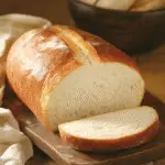 Freshly Baked Easy Homemade White Bread Loaf