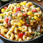 Hawaiian Pasta Salad with Creamy Dressing