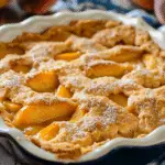Lazy Man’s Pie Peach Cobbler Fresh from the Oven