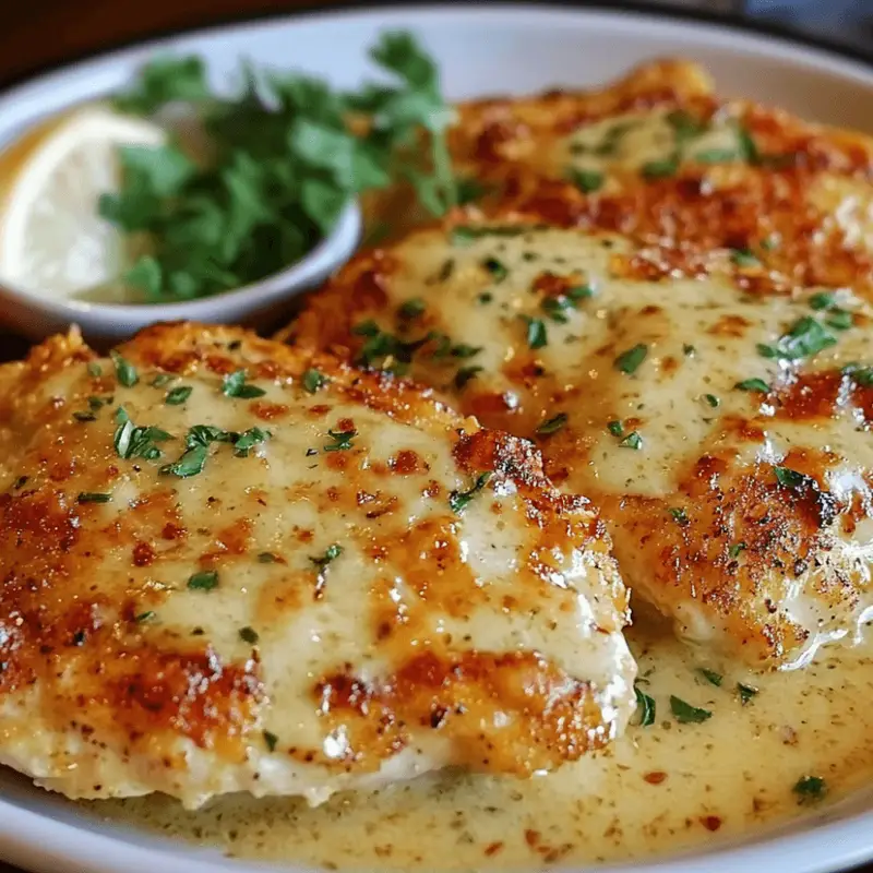 Longhorn Steakhouse Parmesan Crusted Chicken Plated