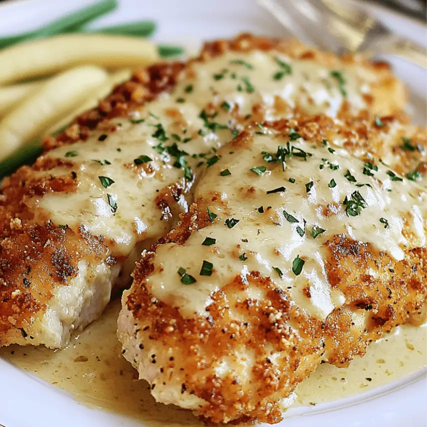 Longhorn Steakhouse Parmesan Crusted Chicken on Plate