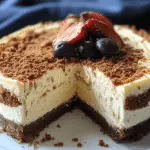 Vanilla Bean Brown Butter Cheesecake Slice