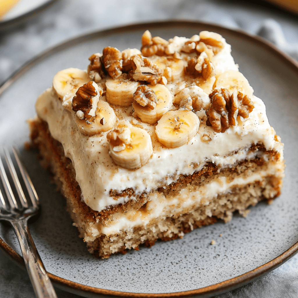 Banana Walnut Cream Cake Recipe You’ll Love Instantly!